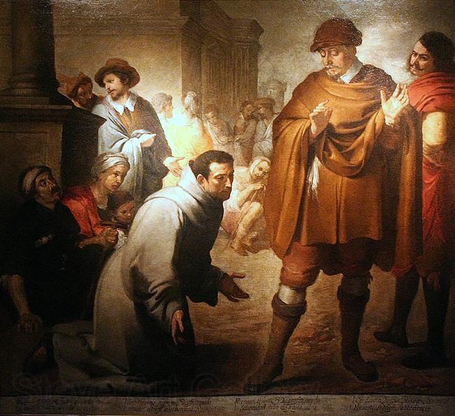 Bartolome Esteban Murillo San Salvador de Horta et l Inquisiteur d Aragon Spain oil painting art